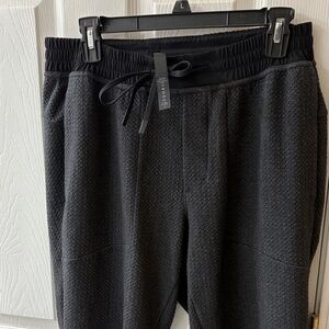 Lululemon Charcoal Textured Joggers